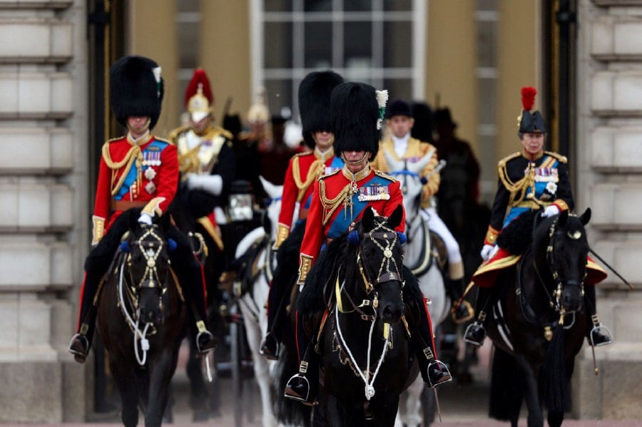 First Trooping The Colour Parade For Britain S King Charles New