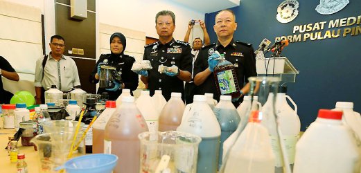 Cops bust syabu processing lab in Paya Terubong - New Straits Times Online