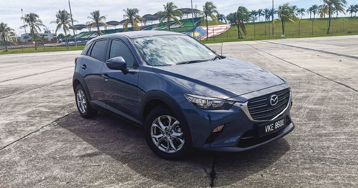 Test Drive Mazda Cx L Core Variant Fits Basic Needs New Straits