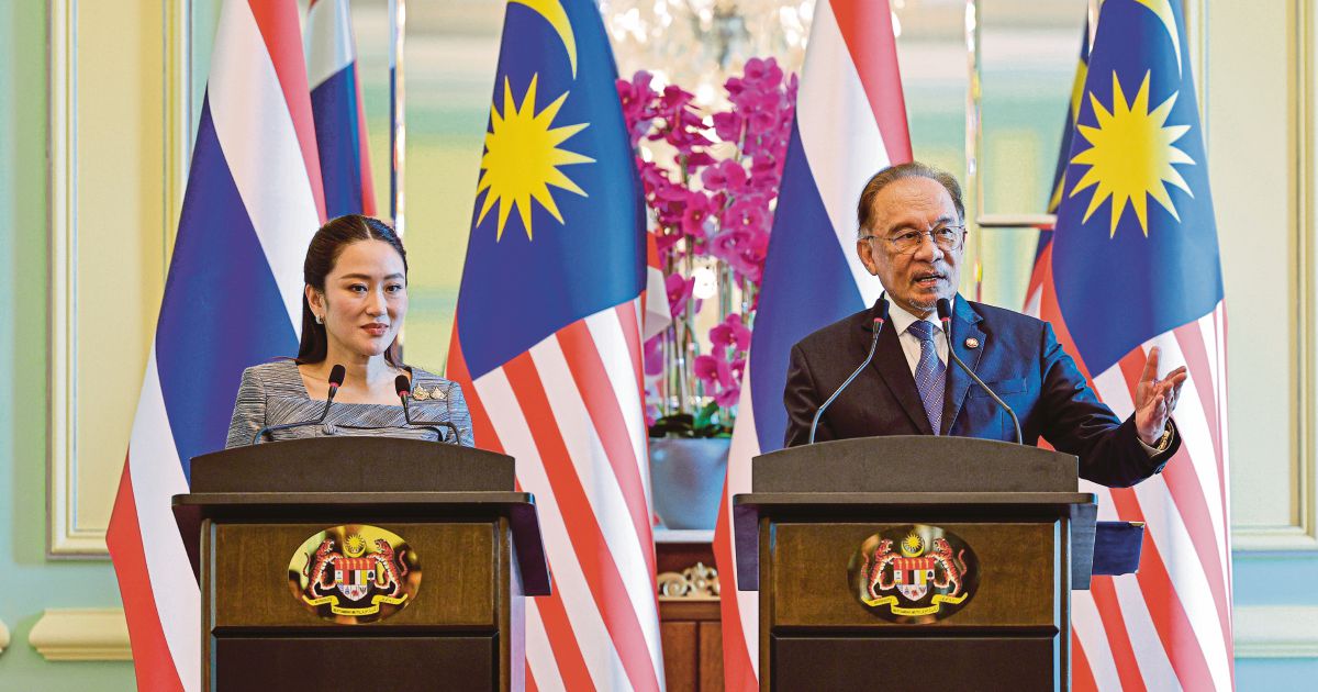 Malaysia Thailand Reaffirm Commitment To Enhance Bilateral Trade