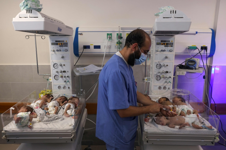 Premature Babies Moved From Gaza Hospital As Israel Steps Up Fight With