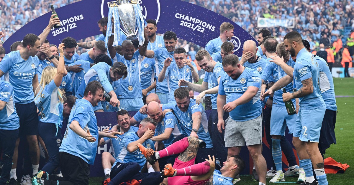 Man City Win Premier League Title After Epic Fightback New Straits Times