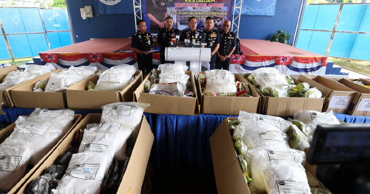 RM90mil Worth Of Drugs Seized In Kelantan 18 Years Ago To Be Destroyed