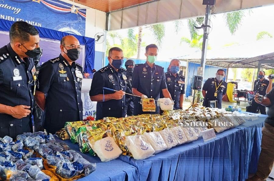 Seven Nabbed Drugs Worth RM4 6 Million Seized In Kelantan NSTTV