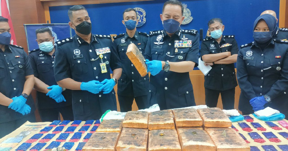 Kelantan Police Seize Drugs Worth RM36 4 Million New Straits Times