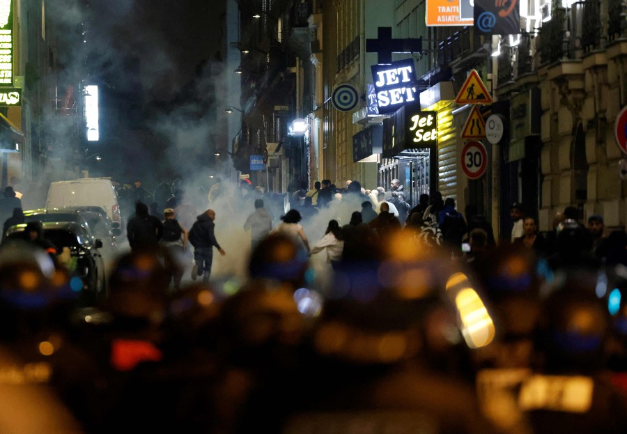 Nearly Arrested On Fifth Night Of France Riots After Teen Laid To