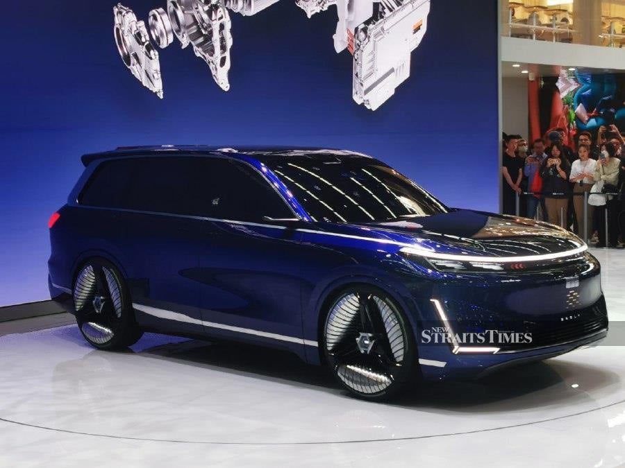 Geely Unveils AI Powered Car Concept Galaxy Starship SUV New Straits