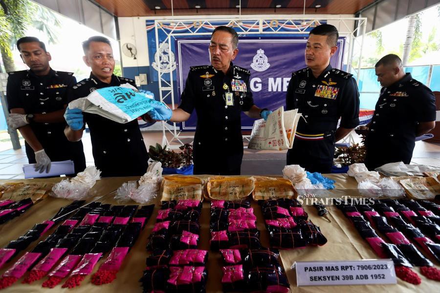 Kelantan Police Nab Jobless Man Seize Drugs Worth RM2 5 Million New