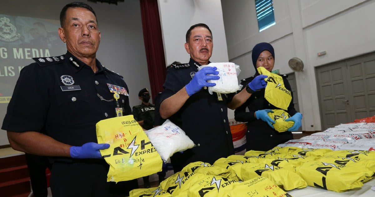 Kelantan Makes Biggest Syabu Seizure Of Kg Worth Rm Mil New