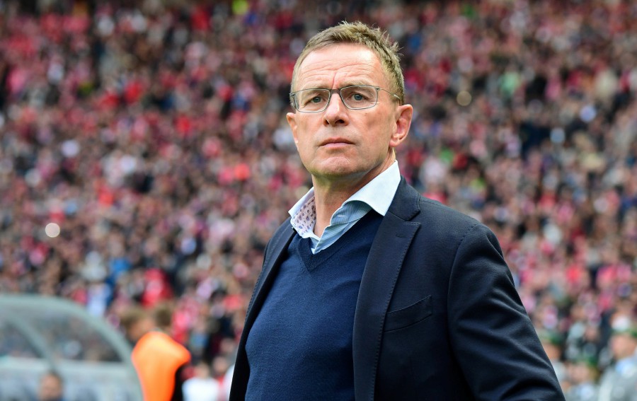 Ralf Rangnick has been appointed as the interim manager of Manchester United. - EPA PIC
