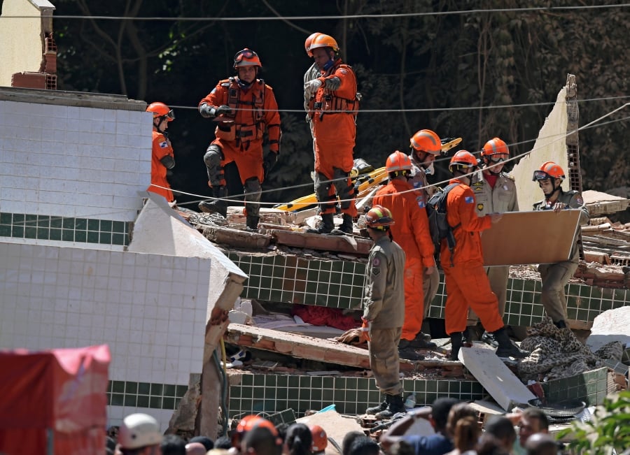 Death toll in Brazil buildings disaster hits 15 New Straits Times