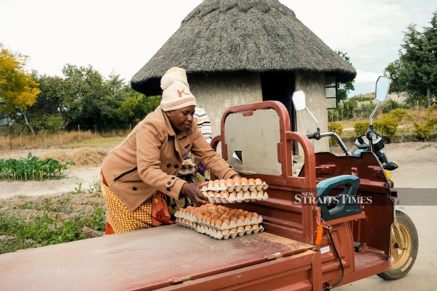 Solar electric cheap tricycle