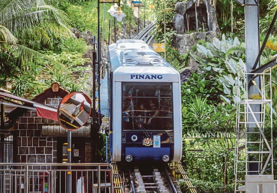 Penang Hill Corporation (PHC) will revise the ticket fare for the funicular service effective May 1. NSTP FILE PIC