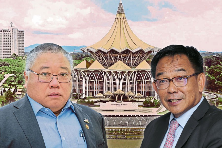 Datuk Seri Tiong King Sing and Datuk Seri Abdul Karim Hamzah. NSTP FILE PIC