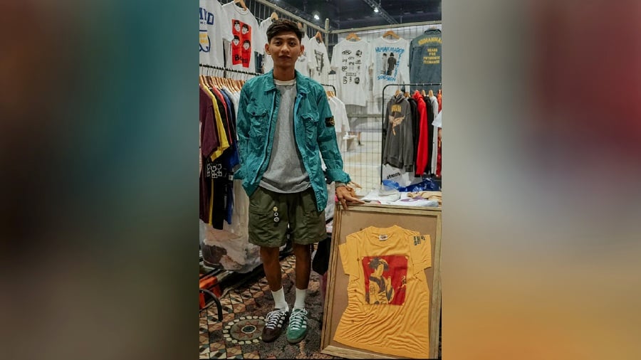 The desire to own a unique vintage Nike Geisha T-shirt priced at RM10,700 drove Amirul Shazali Azman to make the purchase two years ago.- Pic courtesy Amirul Shazali Azman