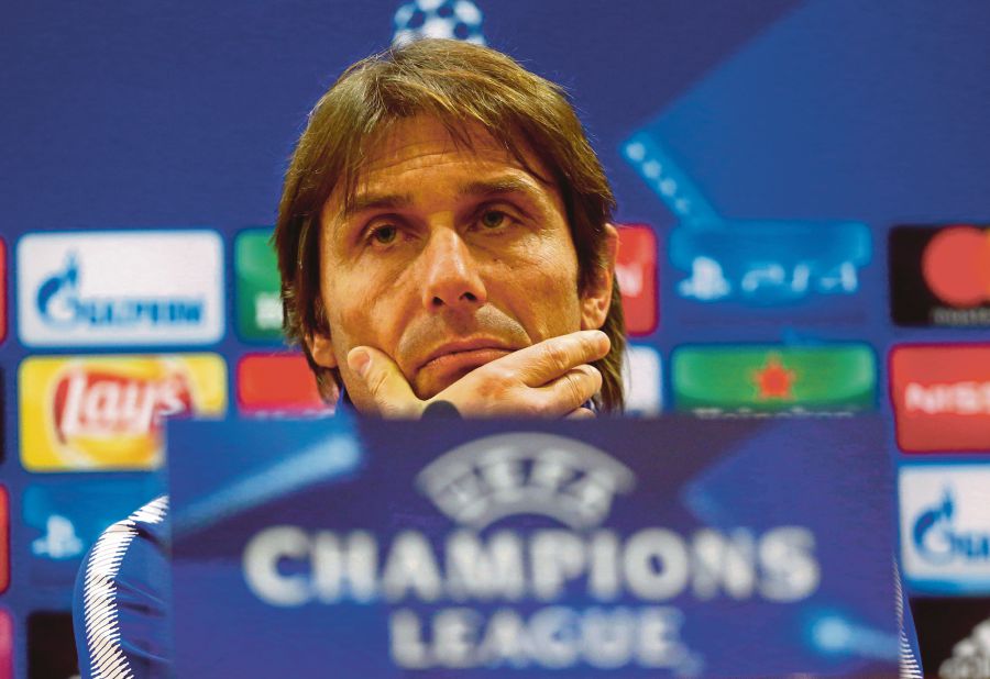  Chelsea manager Antonio Conte during the press conference REUTERS 