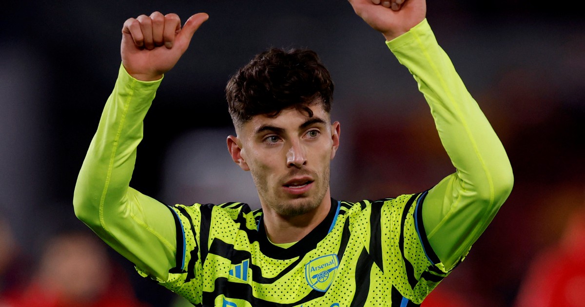 Arsenal's match-winner Havertz says he put ego aside after 'tough ...