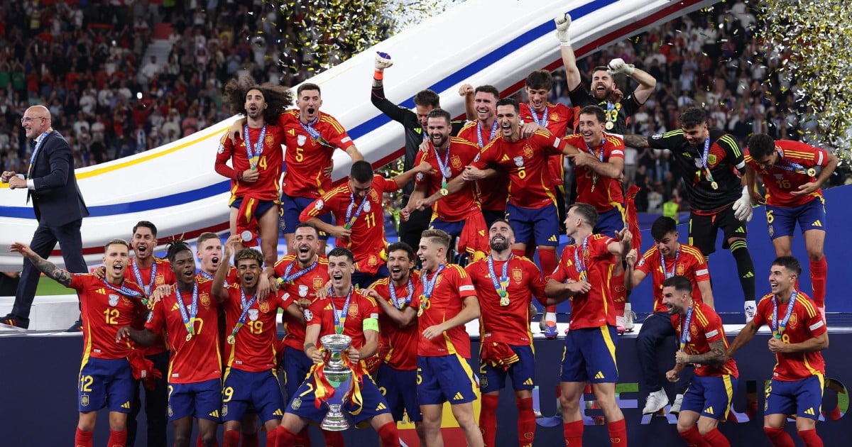 Spain beat England to win Euro 2024 final with late Oyarzabal goal