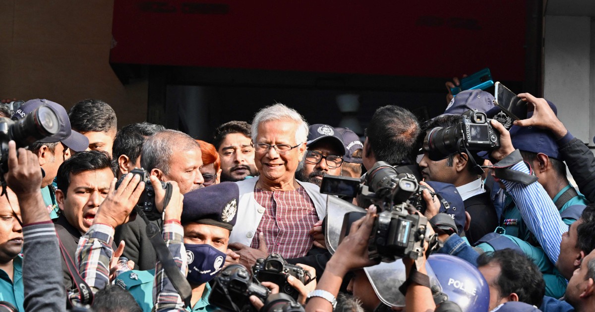 Nobel Winner Muhammad Yunus Convicted In Bangladesh Labour Law Case ...