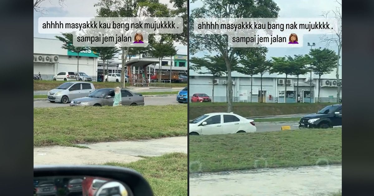 #NSTviral: Couple's roadside tiff causes traffic holdup in Johor Baru ...