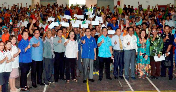 14,000 handed BR1M cash vouchers in Kota Marudu 