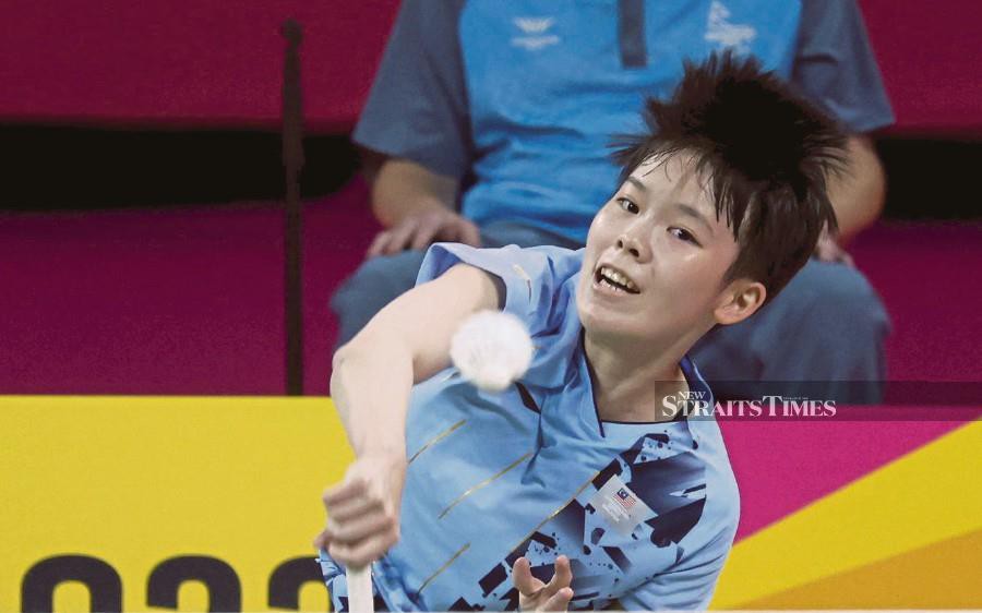  FORMER world junior champion Goh Jin Wei is just one match away from winning her first international title since turning pro in January. -NSTP file pic