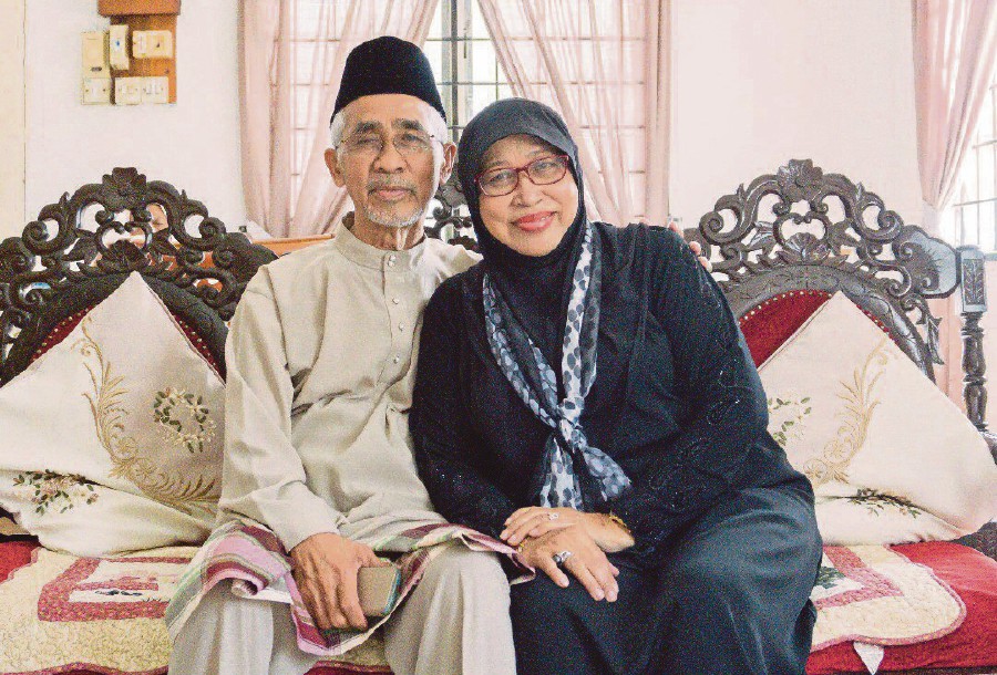 Universiti Kebangsaan Malaysia professor and literary critic Noriah Mohamed and her husband, Ghazali, have been happily married since 1968. 