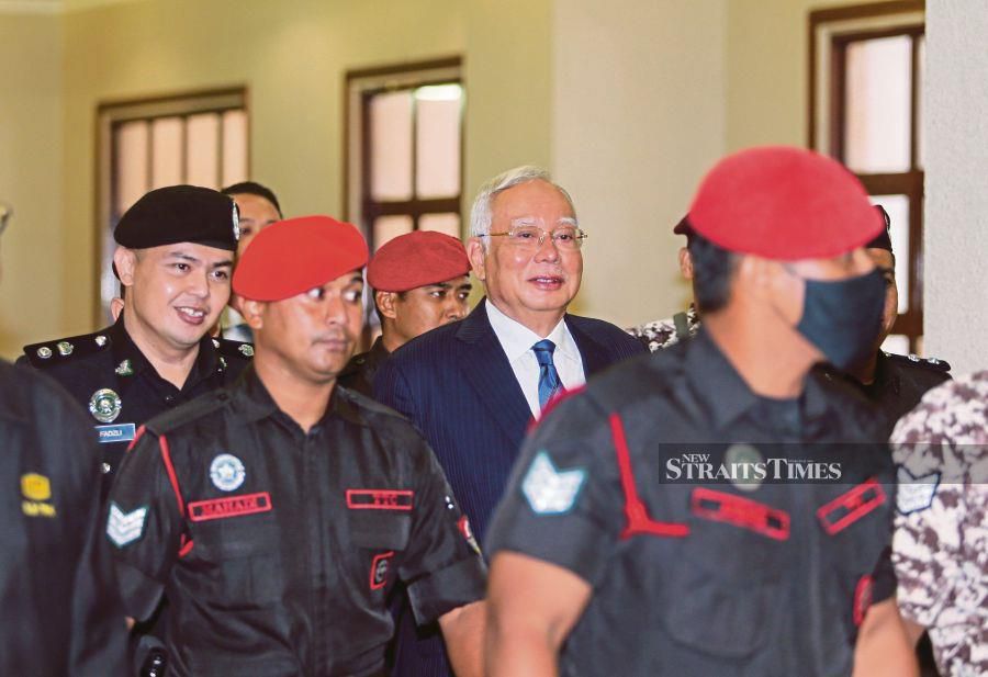 Najib is currently serving his jail sentence at the Kajang Prison. - NSTP/ASWADI ALIAS