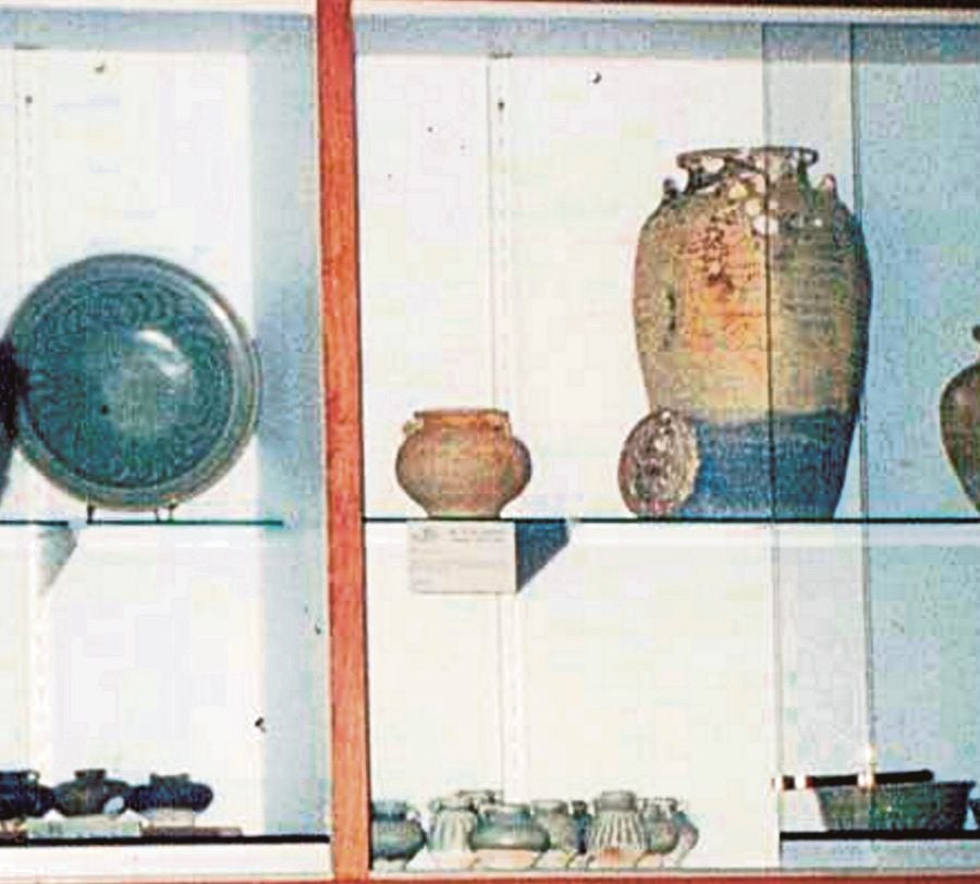 Artefacts from the ‘Royal Nanhai’, which sank off the coast of Kuantan and was discovered in 1992. 