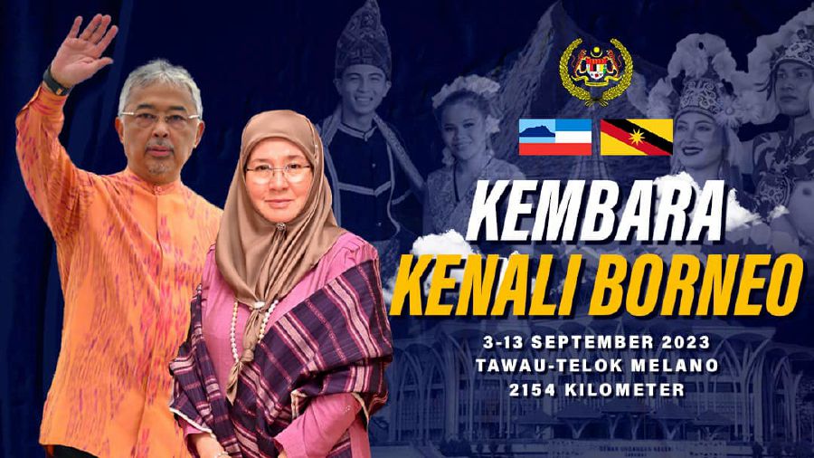 The “Kembara Kenali Borneo” will be launched tonight and there will be dinner with the people at Tawau Community Hall. -Pic courtesy of Istana Negara