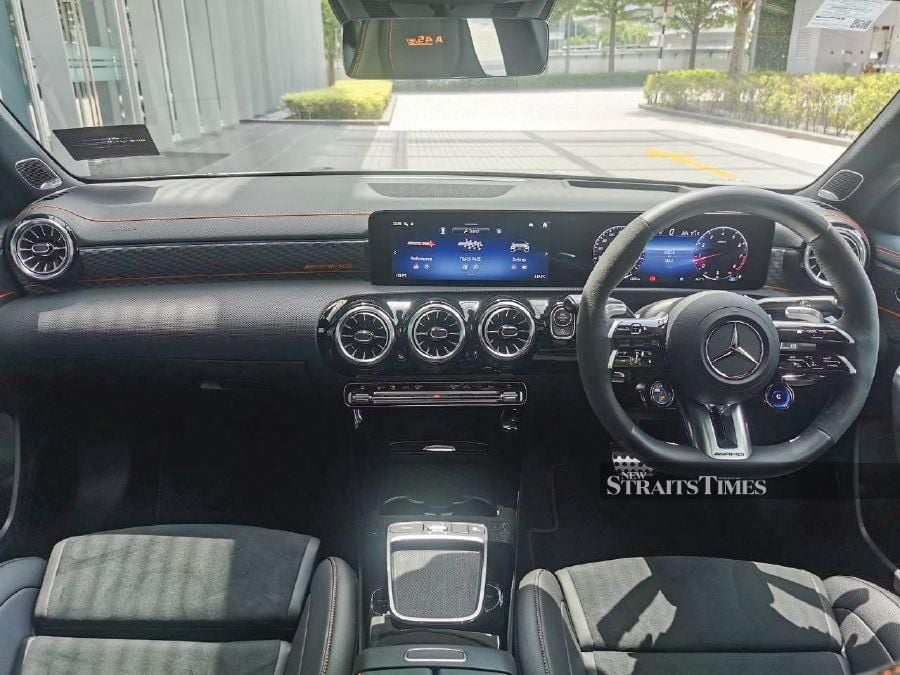 Test drive: Mercedes-AMG A 45 S 4Matic+ Street Style Edition — King of  Street, New Straits Times
