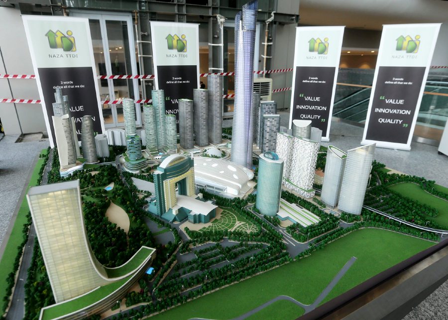 (File pic) One of the project model at Malaysian International Trade and Exhibition Centre (MITEC) di Jln Duta. 