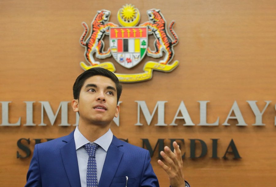 Syed Saddiq halts ministry's less than 15pc done projects ...