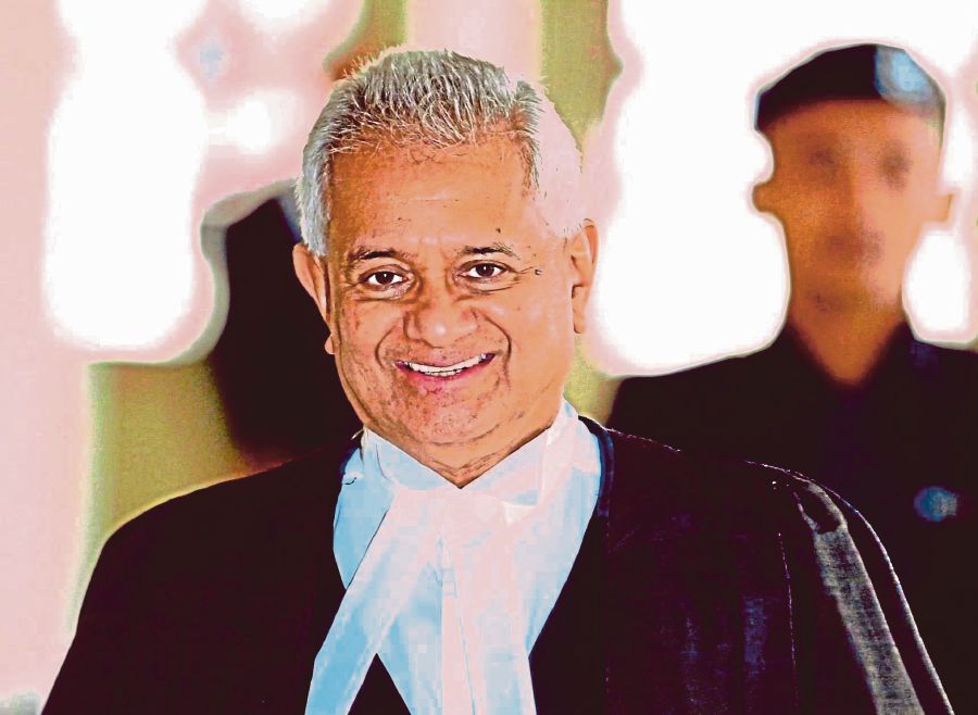 Former Attorney-General Tan Sri Tommy Thomas. -- NSTP File Pix