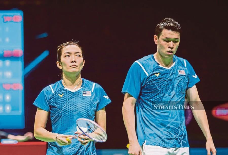 Lai Pei Jing and Tan Kian Meng checked into the second round of the Indonesia Open today after defeating Algerian siblings Koceila Mammeri-Tanina Violette Mammeri 21-9, 21-15 at the Istora Senayan in Jakarta. NSTP/ASWADI ALIAS