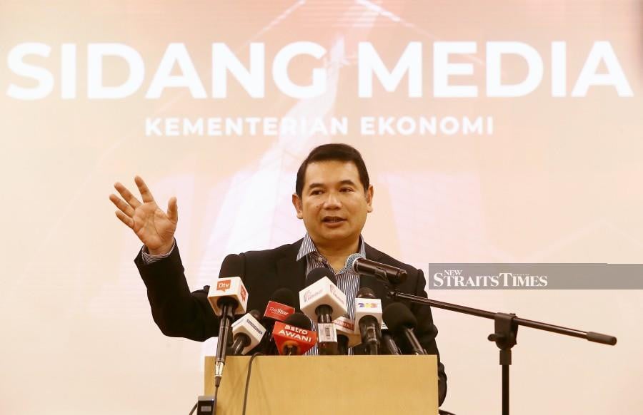 In the long term, Rafizi said, this was part of the government’s aim to lessen the country’s dependency on imports. NSTP/MOHD FADLI HAMZAH