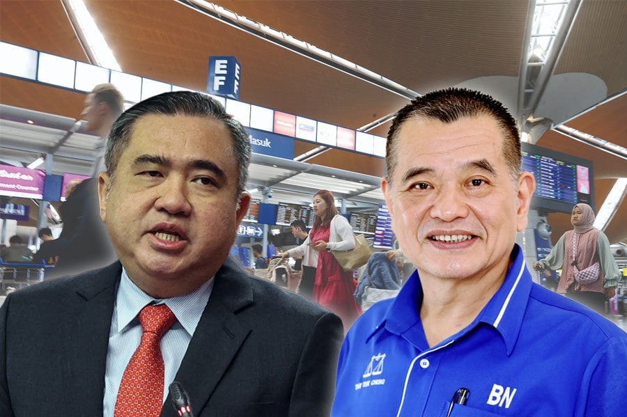 MCA vice-president Datuk Tan Teik Cheng has criticised Transport Minister Anthony Loke over the delayed action in addressing the increase in Sales and Service Tax (SST) for the logistics and domestic flight sectors. NSTP FILE PIC