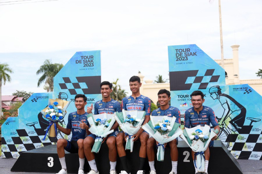 The Malaysia Pro Cycling team finished second in the overall team general classification at Tour de Siak in Indonesia yesterday.