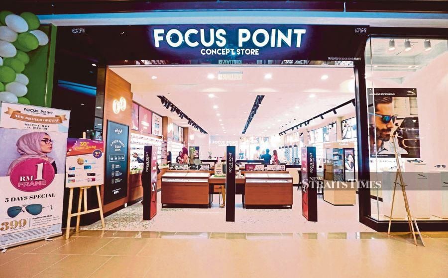 Focus Point Concept Store at Melawati Mall. NSTP/SALHANI IBRAHIM