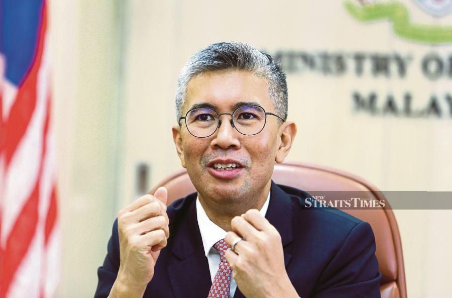 Tengku Datuk Seri Zafrul Tengku Abdul Aziz. NSTP/MOHD FADLI HAMZAH