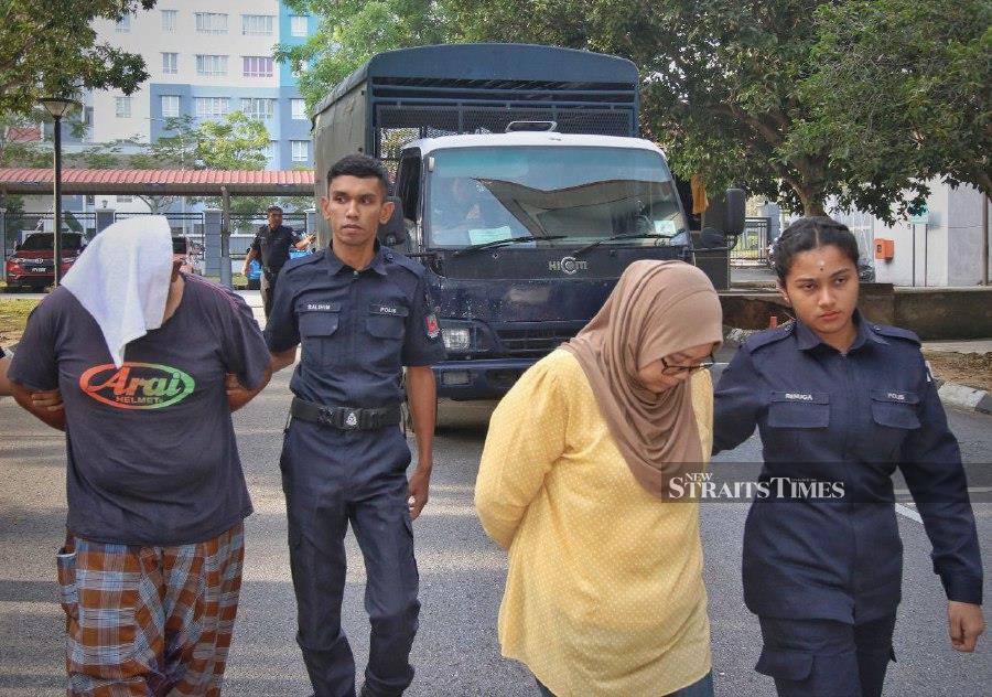 Noraini Haron, 42, and Mohd Khairul Shamsua Israk, 38, changed their plea and requested a trial. -- NSTP Filepic