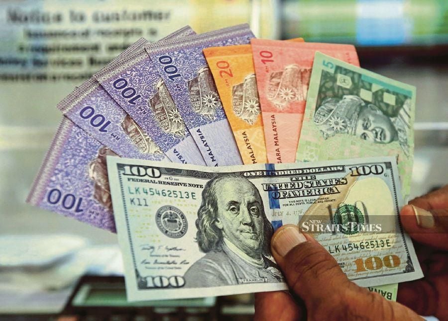 The ringgit it just two per cent away from reaching RM4.8850 to the US dollar, which was last seen in1998 when the Asian financial crisis affected currencies regionwide. -NSTP/RAMDZAN MASIAM 