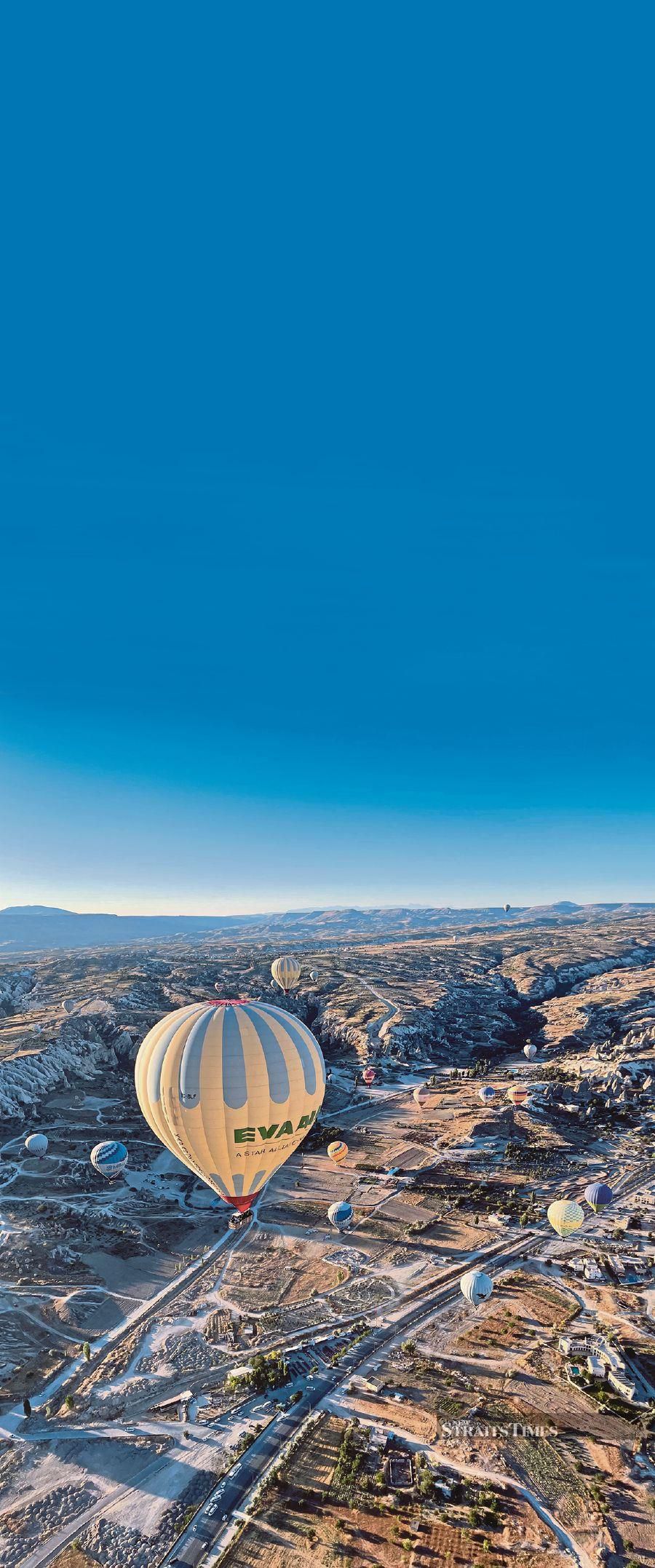 Hot air ballooning is one of the must-do activities in Cappadocia. Pictures by Hanna Hussein