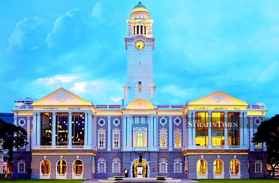 The majestic Victoria Theatre & Concert Hall is located in the core heritage area. Picture courtesy of Unseen/Singapore.