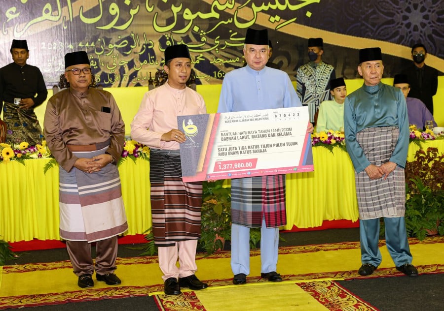 Sultan Nazrin graces Perak state Nuzul Al-Quran celebrations | New ...