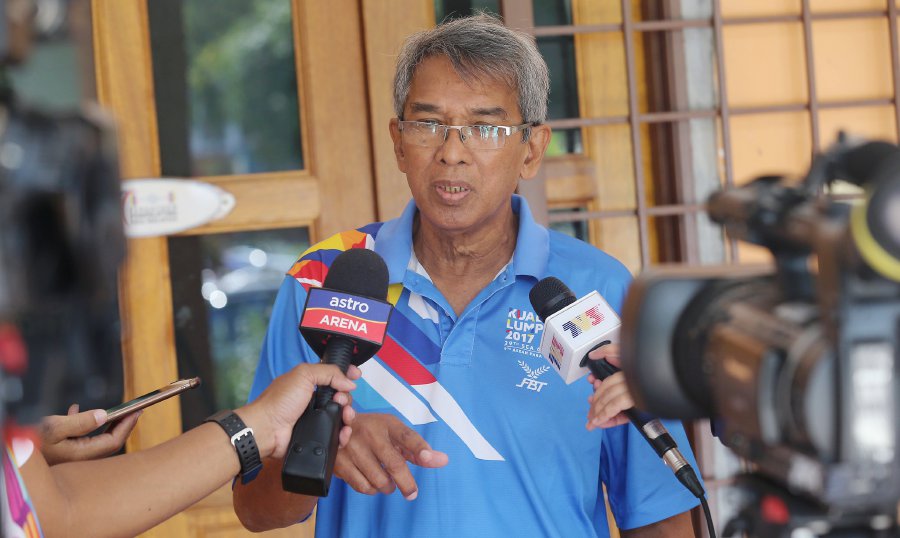 MBBF honorary secretary, Kamaruzaman Kadir said that they have always cooperated with all parties in ensuring that negative elements do not fester among national athletes. Photo by Owee Ah Chun