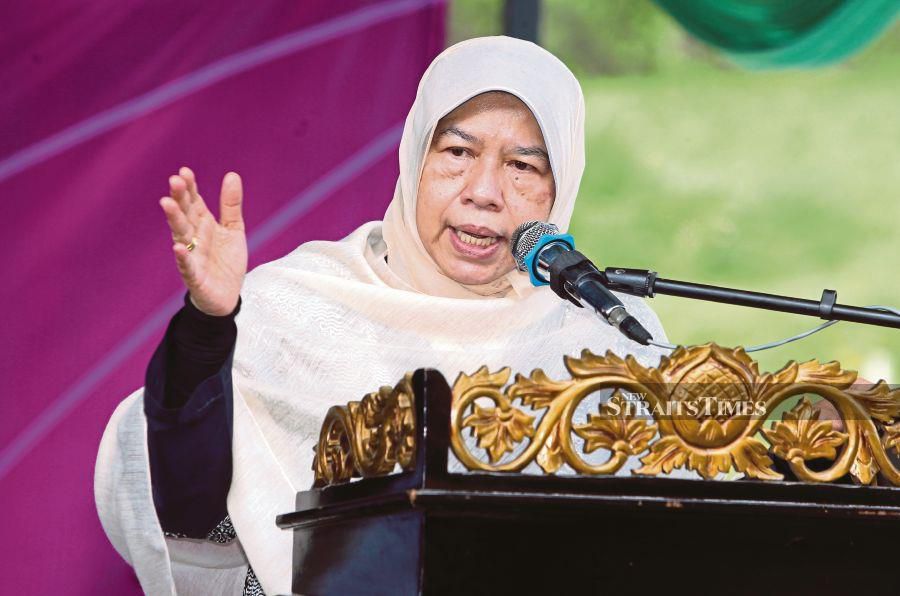 Plantation Industries and Commodities Minister Datuk Zuraida Kamaruddin.- NSTP/NIK ABDULLAH NIK OMAR