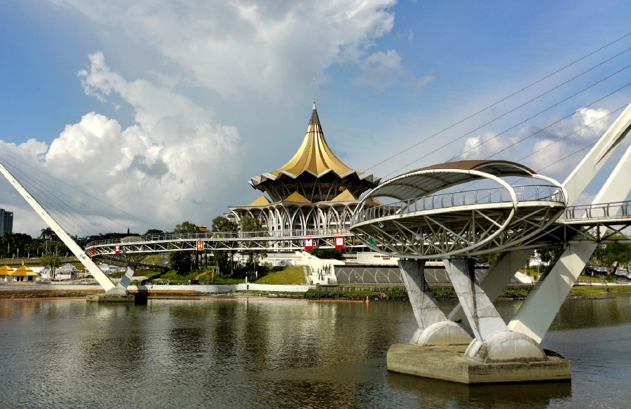 Sarawak State Legislative Assembly Building. -BERNAMA file pic, for illustration purpose only