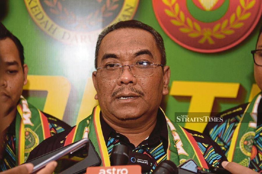 Kedah Menteri Besar, Datuk Seri Muhammad Sanusi Md Nor. -- NSTP Filepic