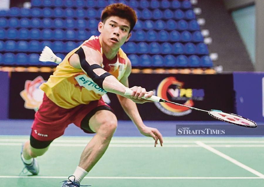 As fate would have it, two national men's singles players — Leong Jun Hao (PIC) and Justin Hoh — will unfortunately face each other as early as the opening round. NSTP FILE PIC